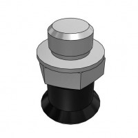 Bộ Nấm Hút Chân Không Và Giá Đỡ, Silicone Dẫn Điện, O.D 8 mm, Pisco VPME8RSE-M5