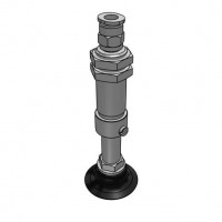 Bộ Nấm Hút Chân Không Và Giá Đỡ, Cao Su Nitrile (NBR), O.D 30 mm, Pisco VPC30-20RN-6J