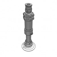 Bộ Nấm Hút Chân Không Và Giá Đỡ, Silicone, O.D 30 mm, Pisco VPC30-20RS-6J