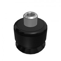Bộ Nấm Hút Chân Không Có Vít Ren, Cao Su Nitrile (NBR), O.D 10 mm, Pisco VP10RN-M4