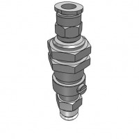 Bộ Nấm Hút Chân Không Và Giá Đỡ, Silicone, O.D 10 mm, Pisco VPC10-6RS-6J