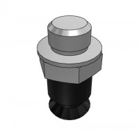 Bộ Nấm Hút Chân Không Và Giá Đỡ, Cao Su Nitrile (NBR), O.D 6 mm, Pisco VPME6RNE-M5