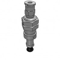 Bộ Nấm Hút Chân Không Và Giá Đỡ, Cao Su Nitrile (NBR), O.D 8 mm, Pisco VPC8-10RN-4J