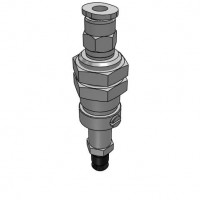 Bộ Nấm Hút Chân Không Và Giá Đỡ, Cao Su Nitrile (NBR), O.D 6 mm, Pisco VPC6-10RN-4J