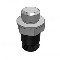 Bộ Nấm Hút Chân Không Và Giá Đỡ, Cao Su Nitrile (NBR), O.D 6 mm, Pisco VPME6RN-M5