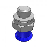 Bộ Nấm Hút Chân Không Và Giá Đỡ, Cao Su Urethane, O.D 8 mm, Pisco VPE8RU-M5