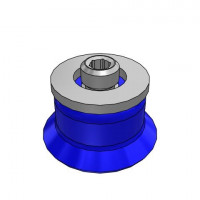 Bộ Nấm Hút Chân Không Có Vít Ren, Cao Su Urethane, O.D 20 mm, Pisco VP20RU-M6