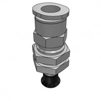 Bộ Nấm Hút Chân Không Và Giá Đỡ, Cao Su Nitrile (NBR), O.D 8 mm, Pisco VPA8RN-6J
