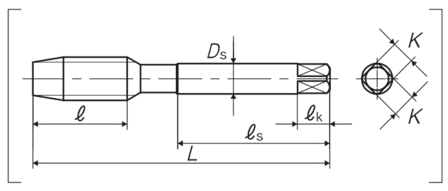 Mũi taro tay P1 0-80 YAMAWA TNMPUN0B1_drawing