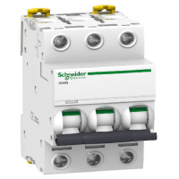 Cầu dao tự động ACTI9 MCB Schneider iC60N 3P 6A 6kA 400VAC A9F74306