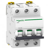 Cầu dao tự động ACTI9 MCB Schneider iC60L 3P 25A 15kA 400VAC A9F94325