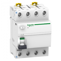 Cầu dao chống giật ACTI9 RCCB Schneider iID 4P 63A 10kA 380...415V A9R74463