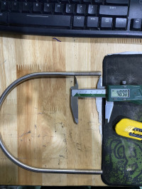 Cùm U Inox 304 DN150 M10x168-202mm