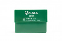 Bộ Đục Chữ 27 Chữ 8mm SATA 90809