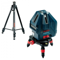 Máy Cân Mực Laser Tia Đỏ Bosch GLL 5-50 X (Kèm Phụ Kiện)