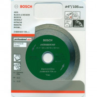 Lưỡi cắt kim cương 105x20/16mm gạch Bosch 2608603729