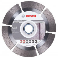 Lưỡi cắt kim cương 110x20/16mm bê tông Bosch 2608602474