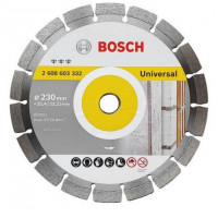 Lưỡi cắt kim cương 230x22.2mm đa năng Bosch 2608603332