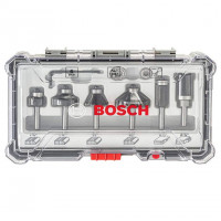 Bộ mũi phay góc 6 chi tiết Bosch 2607017470