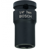 Đầu tuýp 1/4inch, đầu 7, L=25mm Bosch 1608551003