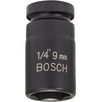 Đầu tuýp 1/4inch, đầu 9, L=25mm Bosch 1608551005