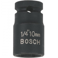 Đầu tuýp 1/4inch, đầu 10, L=25mm Bosch 1608551006