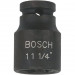 Đầu tuýp 1/4inch, đầu 11, L=25mm Bosch 1608551007
