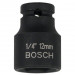 Đầu tuýp 1/4inch, đầu 12, L=25mm Bosch 1608551008