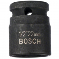 Đầu tuýp 1/2inch, đầu 22, L=44mm Bosch 1608555024