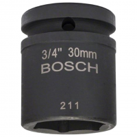 Đầu tuýp 3/4inch, đầu 30, L=50mm Bosch 1608556027