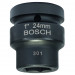 Đầu tuýp 1inch, đầu 24, L=57 mm Bosch 1608557043