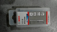 Mũi khoan sắt HSS-G 4.2mm (hộp 10 mũi) Bosch 2608595060