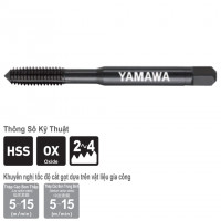 Mũi Taro Nén HSS G5 OX M2.6x0.45 YAMAWA NRZP52.6FB