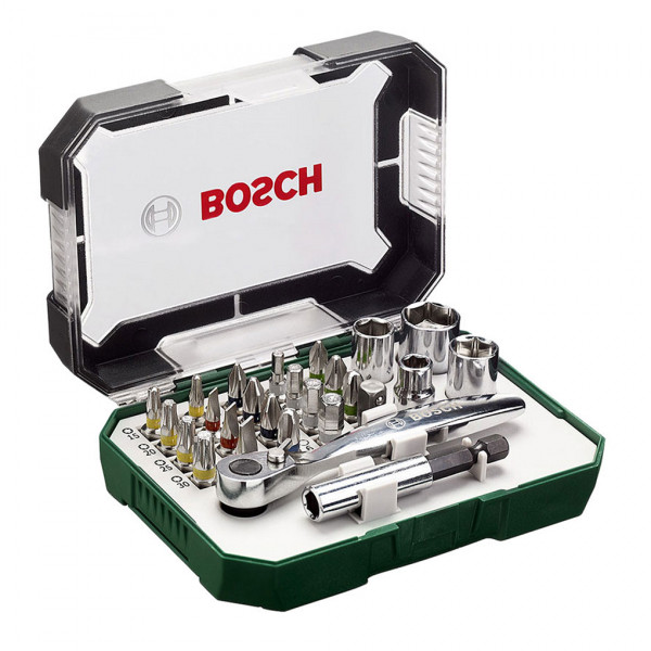 Bộ dụng cụ ốc vít 26 chi tiết Bosch 2607017322