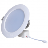Đèn LED Downlight cảm biến AT04.PIR 110/9W (Ø138x36) màu trắng