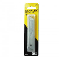 Lưỡi Dao Rọc Giấy Thẳng  18mm Stanley 11-301T (10lưỡi/hộp)