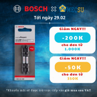 Mũi vít ngắn dòng expert bộ 2 mũi PH2-65mm Bosch