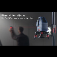 Máy Cân Mực Laser Tia Đỏ Bosch GLL 5-50 X