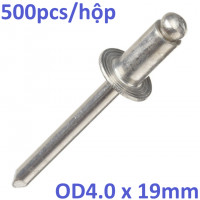 Rivet Nhôm OD4.0x19mm (500pcs)