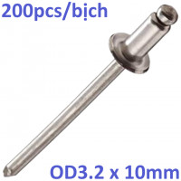 Rivet Inox 304 OD3.2x10mm (200pcs)