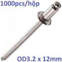 Rivet Inox 304 OD3.2x12mm (1000pcs)