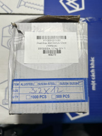Rivet Inox 304 OD3.2x12mm (1000pcs)