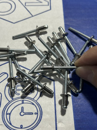 Rivet Inox 304 Chân Thép OD4.8x8mm (500pcs)