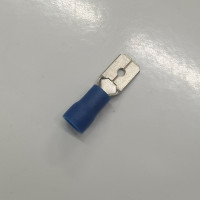 Đầu Cosse Ghim Cái Lá Cờ Cách Điện 1.5-2.5 mm2 KST Màu Xanh FLDNY2-250A
