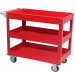 Xe đẩy tay 4 bánh sàn thép 3 tầng Phong Thạnh 755x435mm - 150kg XCD100T3
