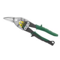 Kéo cắt tôn mũi cong phải Stanley 10in - cán xanh