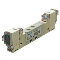 Van Điện Từ Solenoid Pisco SVB10P-LW-A100 (5 Cổng 3 Vị Trí, Pressure Center, AC100V, Series 10)