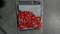 Đầu Cosse Pin Đôi Bọc Nhựa 2x1.0mm2 KST Màu Đỏ TE1008