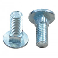 Bulong Cổ Vuông Thép Mạ Kẽm 4.8 M8x15