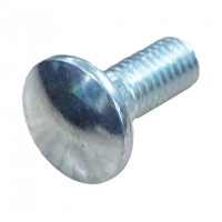Bulong Cổ Vuông Thép Mạ Kẽm Trắng Cr3+ 4.8 DIN603 M8x30